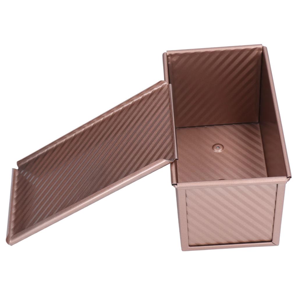 Carbon Steel Baking Loaf Pan Prevent Stick Easy Demoulding Bread Toast Mould with Lid for