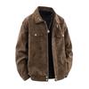 Men's Trendy American Retro Leather Jacket for Autumn/Winter