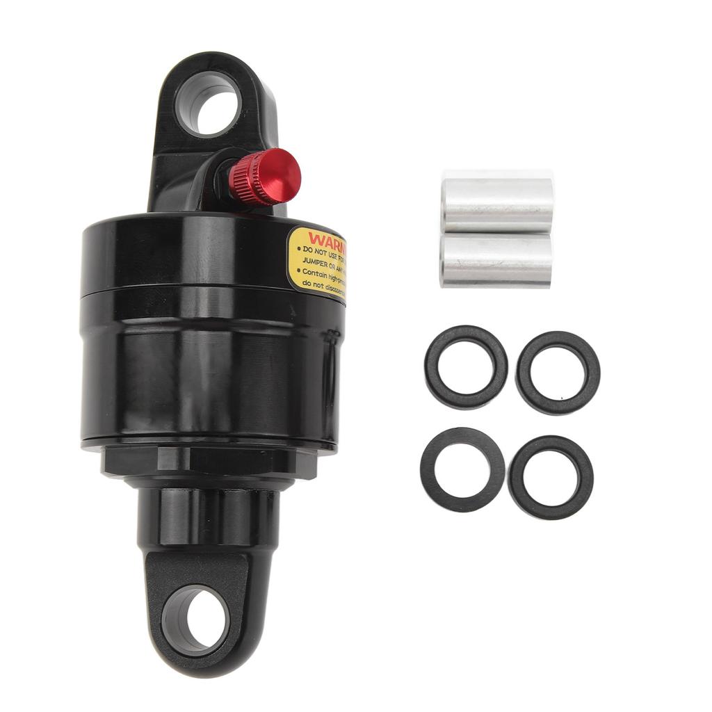 AO6 Bike Shock Absorber Rear Suspension 100mm Wear Resistant Aluminium Alloy with Two 24mm Bushing for Folding Bikes