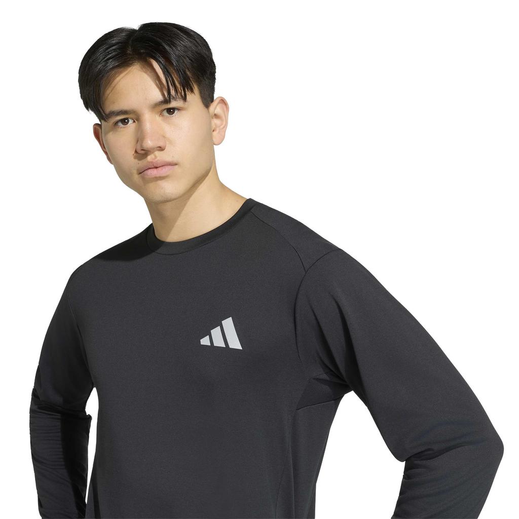 Carat K7304 Black 3L [Adidas] Long-Sleeve T-Shirt L/S Men's (KU8507)