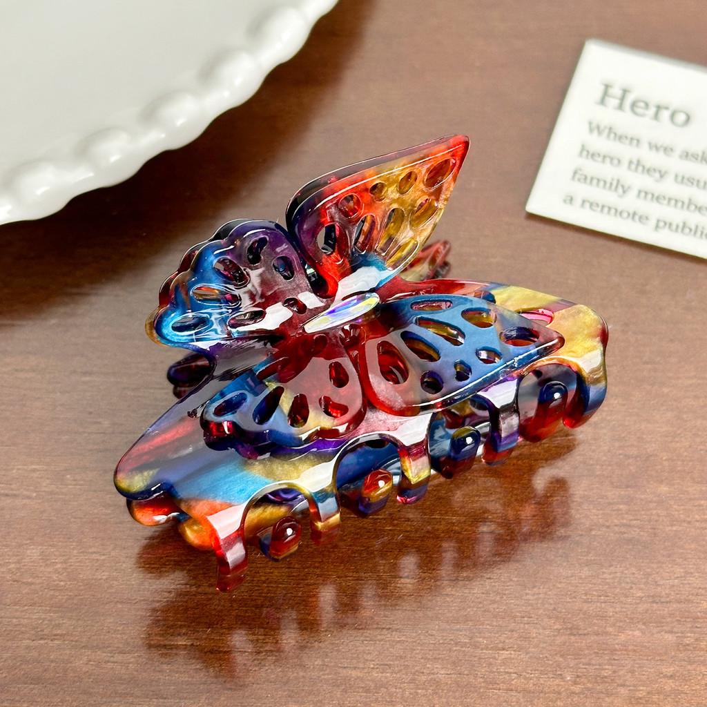 Beautiful Artisanal Butterfly Hair Clutch For Trendy Women's Hair Styling And Fashion