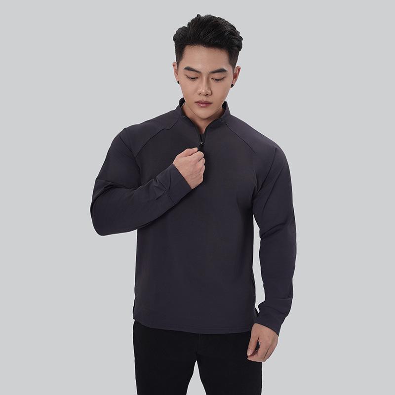 

Рубашка мужская модная облегающая однотонная с длинными рукавами деловая хлопковая и льняная мужская повседневная спортивная фитнес-базовая одежда верхняя часть XXXL