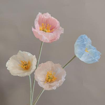 Artificial Pink Peony Large Flower Valentine's Day Decoration Room Decoration Party Wedding Artificial Flower Layering