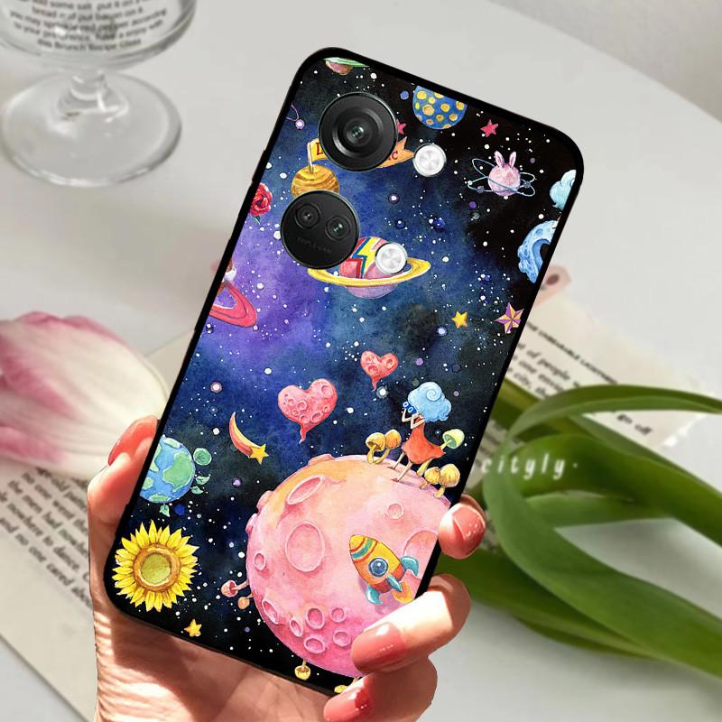 Pro pouzdro One Plus Nord3 5G Malované silikonové měkké ochranné kryty pro telefon OnePlus Nord 3 5G Pouzdra na telefon 1+ Nord3 TPU Fundas Mramorové