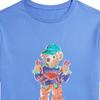 Polo Ralph Lauren Kids Printed Crew Neck Short Sleeve T-Shirt Kids Tops Blue 323973136-001