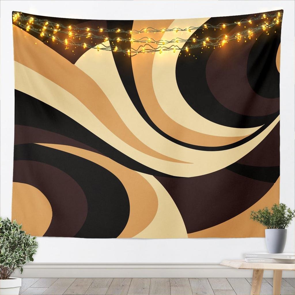 Hot Pink Black White Tapestry For Kids Boys Girls Abstract Morden Wall Art Buffalo Check Wall Hanging Blanket Bedroom Decor
