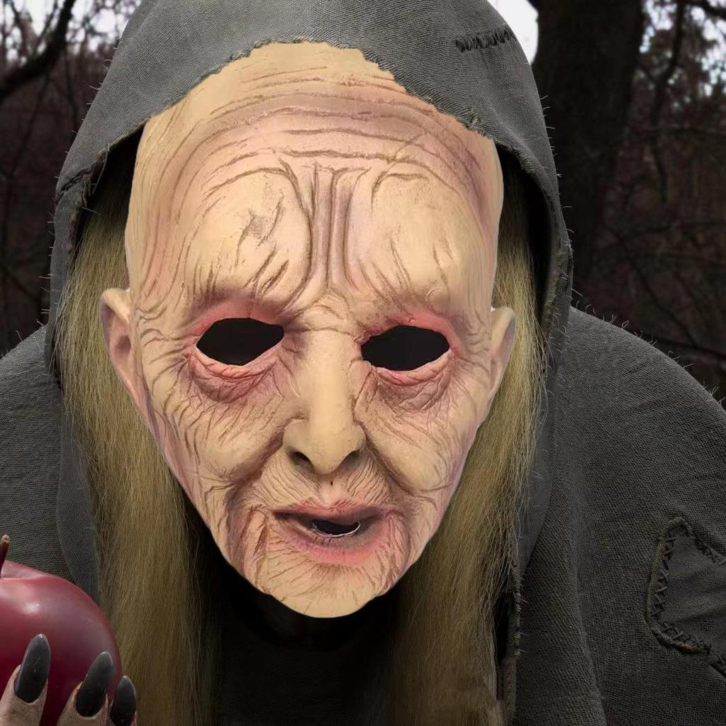 Terrifying Old Woman Latex Mask