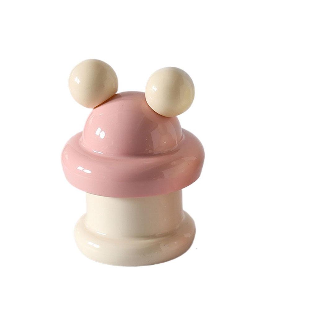 With Lid Toothpick Holder Plastic Makeup Remover Swab Jar Toothpick Storage Box  Living Room