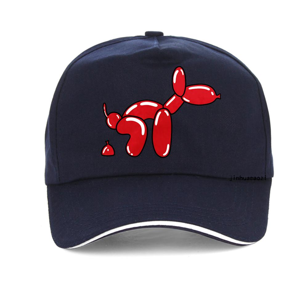 Balloon Dog Funny Graphic Print Baseball Cap For Unisex Women Fashion Casual caps Outdoor adjustable Breathable snapback hats