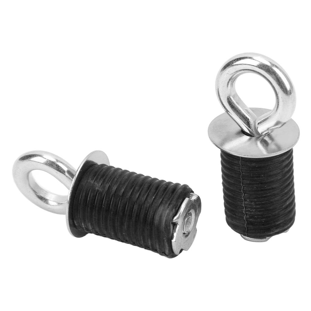 2pcs Lock Ride Anchor Set Replacement For Polaris Sportsman Durable Lock Ride Tie Down AnchorBlack