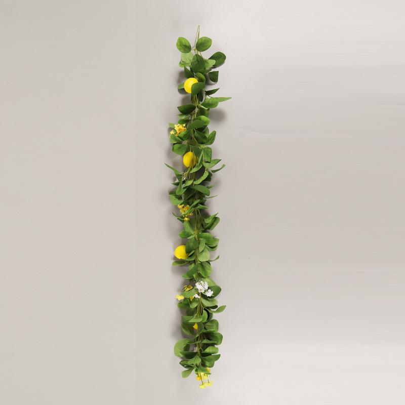 100cm Lemon Flower Vine - Artificial Decorative Home Door Hanger