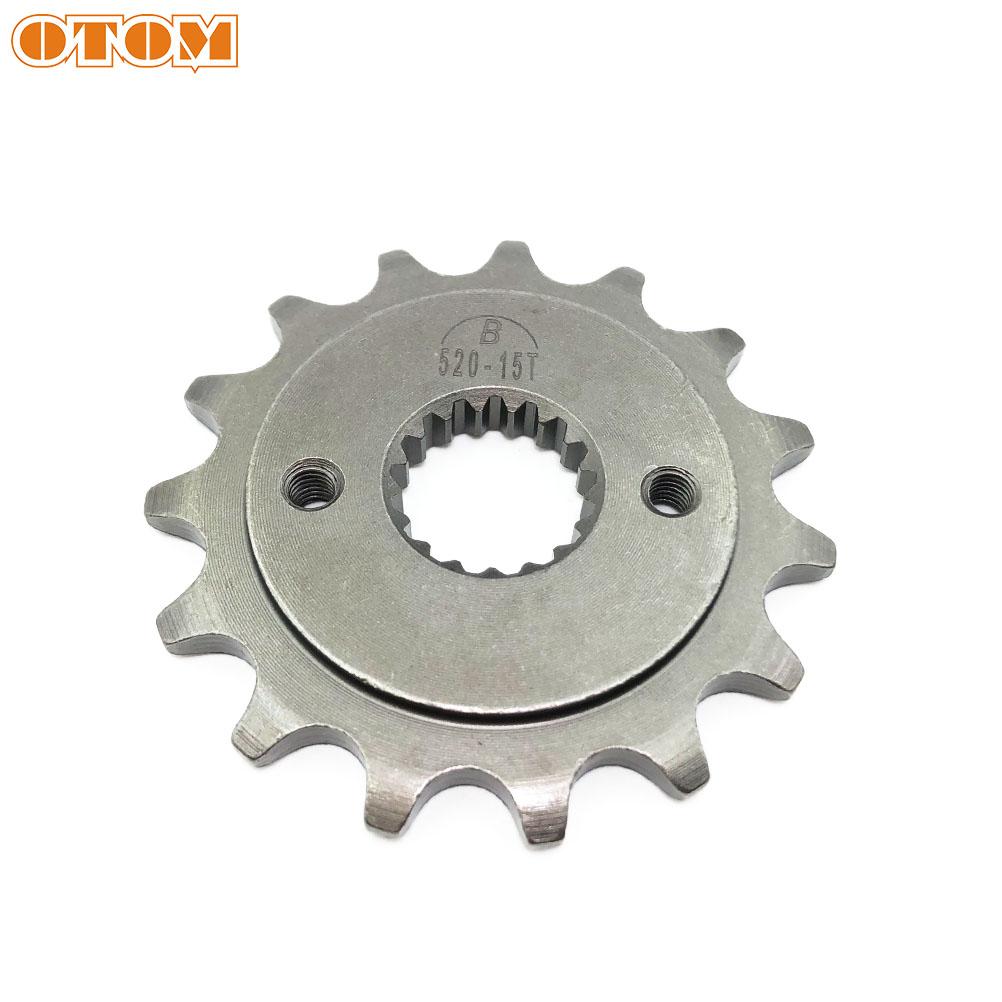 OTOM Motorcycle 520-15T Front Sprocket Chain Locking Clip For HONDA XR400R TRX400EX ATV UTV Off-road Motocross Accessories Part