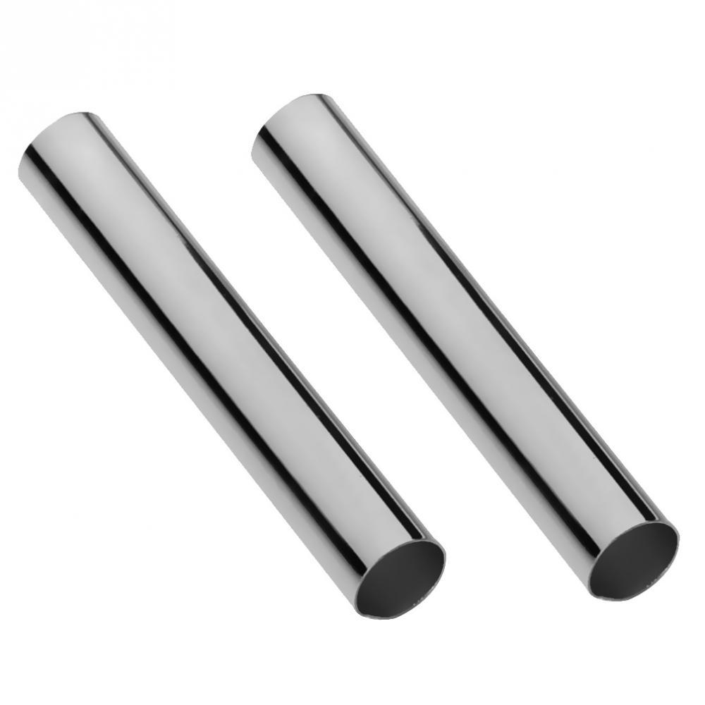 100pcs Tube beads Spacer 4mm Hole - Silver, 30mm