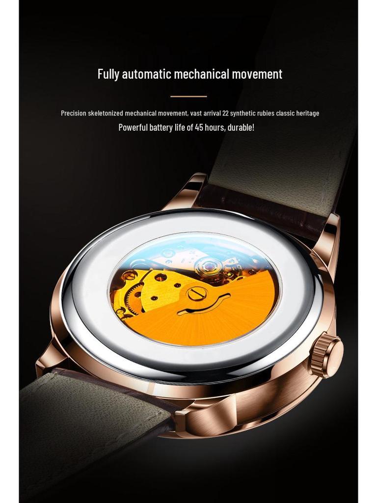 Tossin So Tian Junya Serie Herren-Automatik-Uhr - Nicht mechanisch