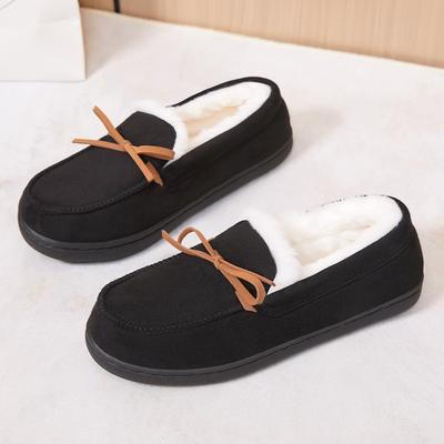 The New Women's Cotton Shoes with Fleece Are Fashionable and Versatile. The Short Boots Can Be Worn with One Foot