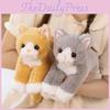 Cat Plush Doll Orange Cat Cloth Doll Cute Little Cat Healing Gift Children