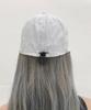Tueseupis Nylon Logo String Waterproof Ball Cap (White)