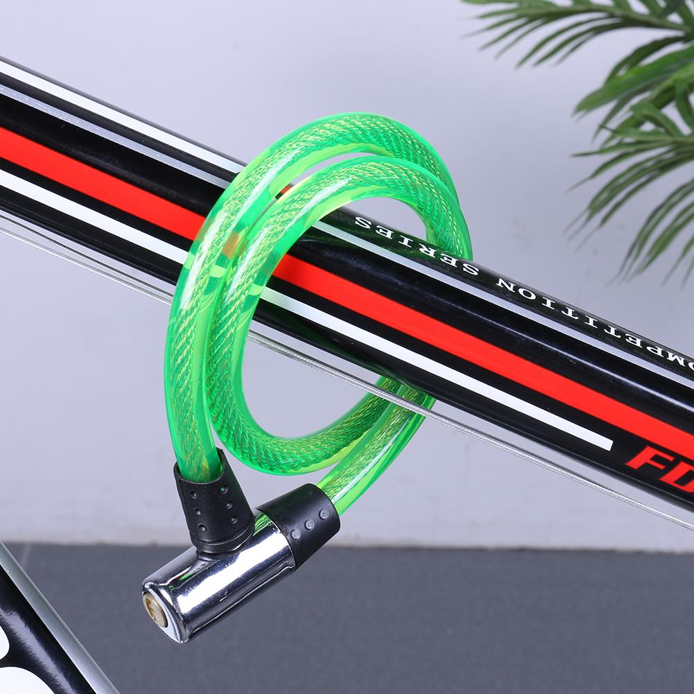 Multipurpose Bike Safety Lock for Bicycle Electric Vehicle Motorcycle Door Anti-theft Universal Safety Steel Wire Lock