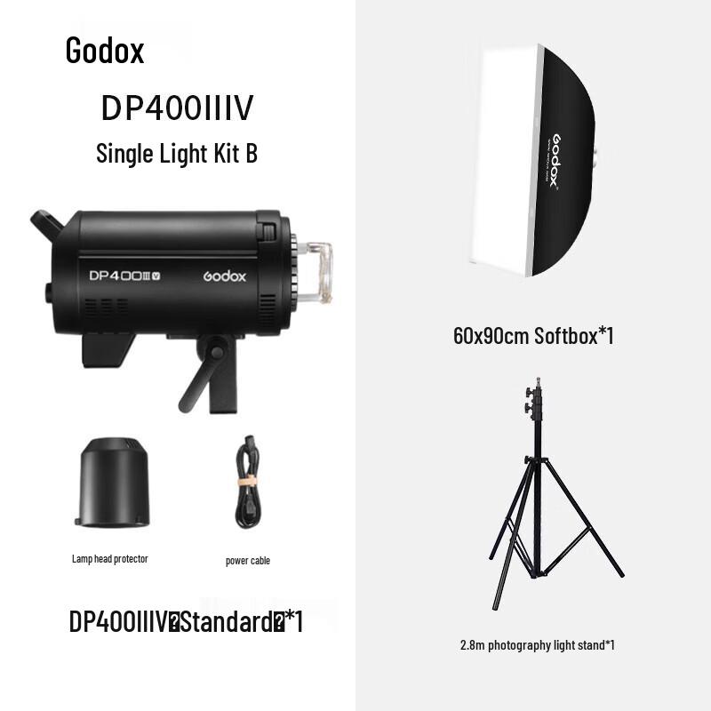Godox Studio Flash Kit with Softbox