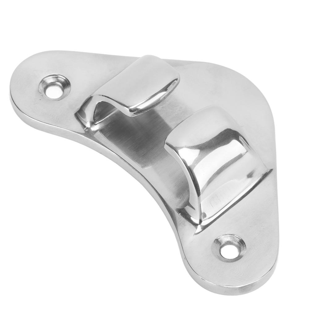 Corrosion Resistant Straight Bow Cleat Chock Finely Polished Boat Line Chock Dock Mooring