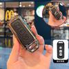 Leather Car Remote Key Case Cover Shell For Honda Forza 125 300 350 750 ADV Pcx 125 Xadv Super Cup SH150i SH300 Sh125 XAV Xlov
