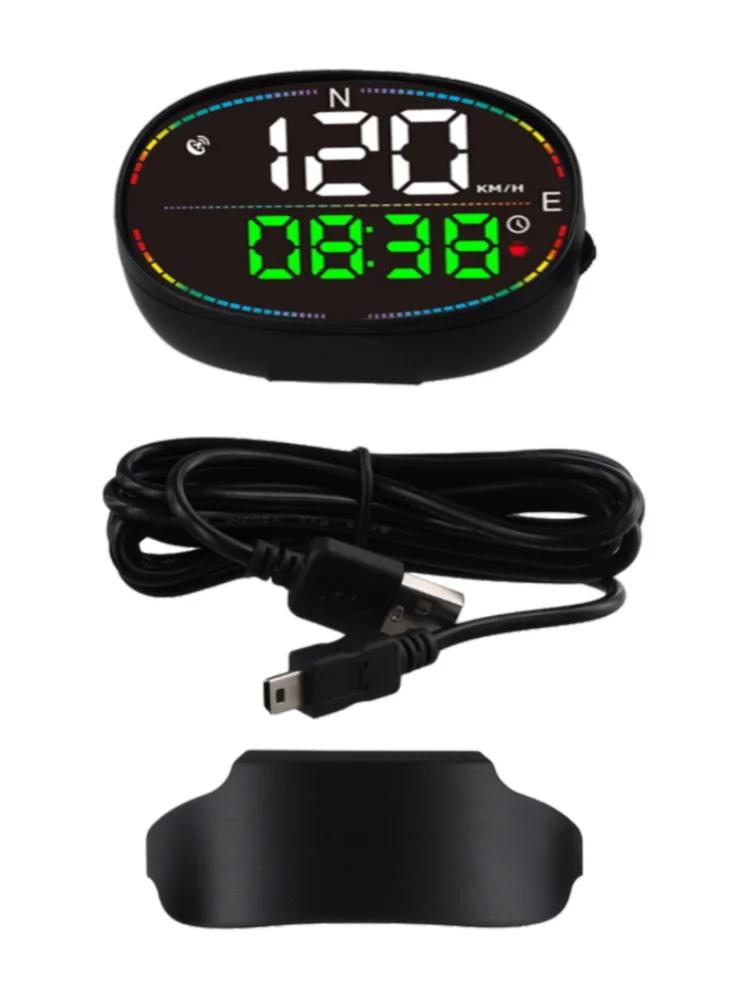 Car Accessories Head Up Display Car HUD Head Up Display Odometer Meter 80*54*31 Mm ABS+PC Car GPS High Universality
