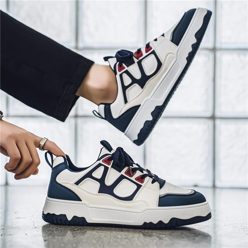 Męskie Casualowe Cztery Pory Roku Moda Studenci Wygodne Sneakersy Chłopcy Modne Miękka Podeszwa Oddychające Buty