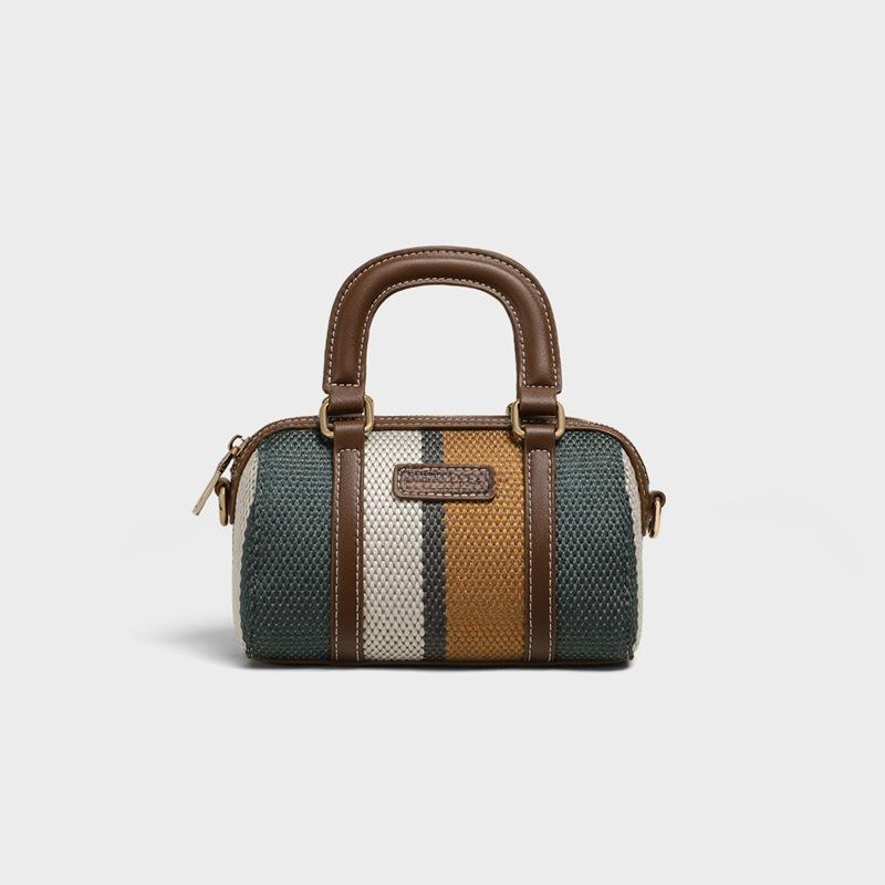 Bag Woman Spring/summer Boston Bag Senior Sense Woman Bag Canvas All Lap Pillow Bag