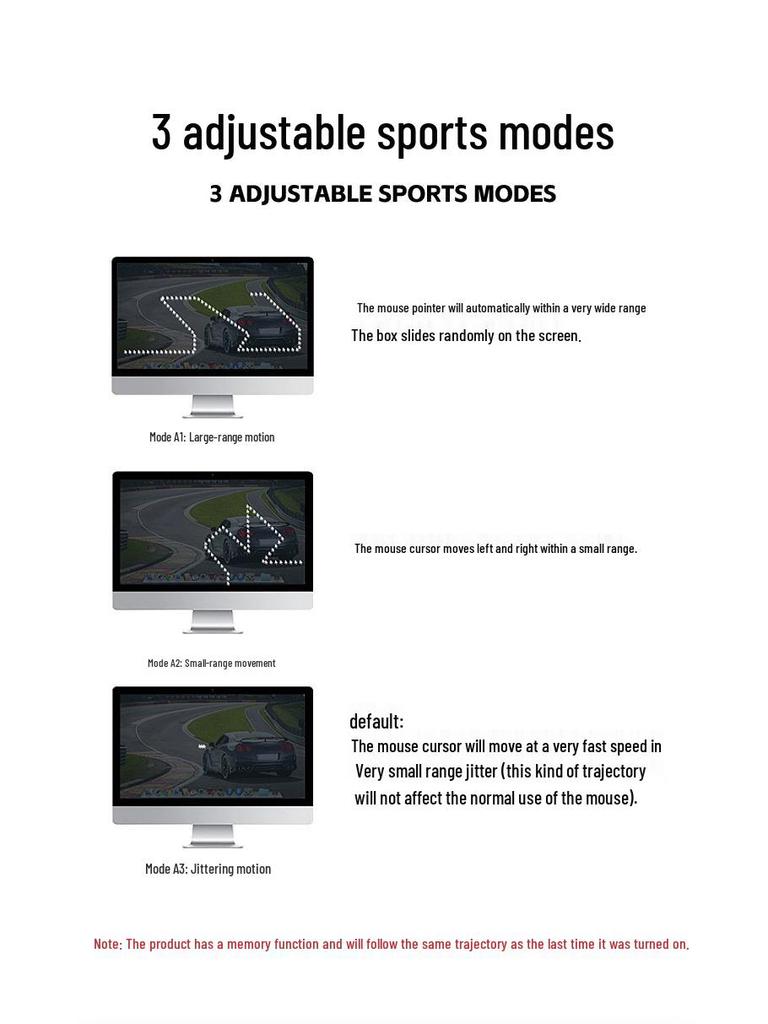 USB Mouse Mover: Anti-Sleep Jiggler Prevents Screen Lock