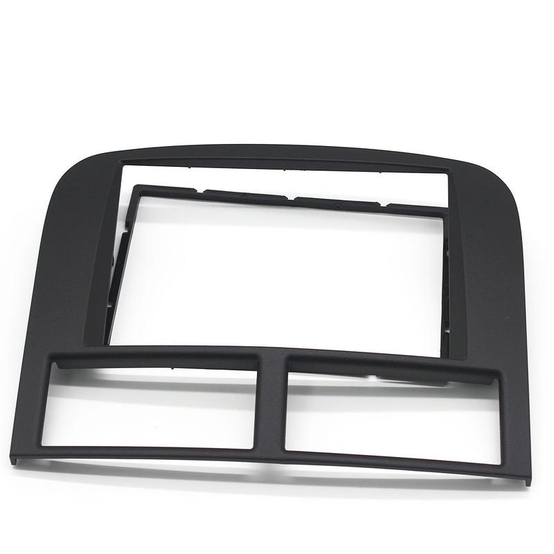 Car Radio Fascia for Jeep Grand Cherokee 1999-2005 Panel Dash Kit Trim Plate Stereo Console Cover Bezel Adapter