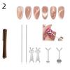 7/13Pcs Cat Eye Magnet Tool Suction Steel Ball Special Magnet Pen Nail Magnet Set For Cat Eye Gel Polish DIY Manicure Tools