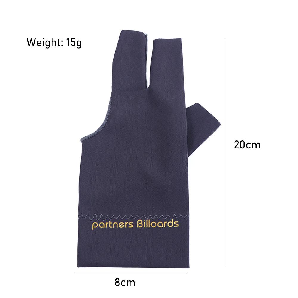 Table Game Non Slip Billiards Gloves three-fingered Glove Separate-finger Glove Billiard Cue Gloves