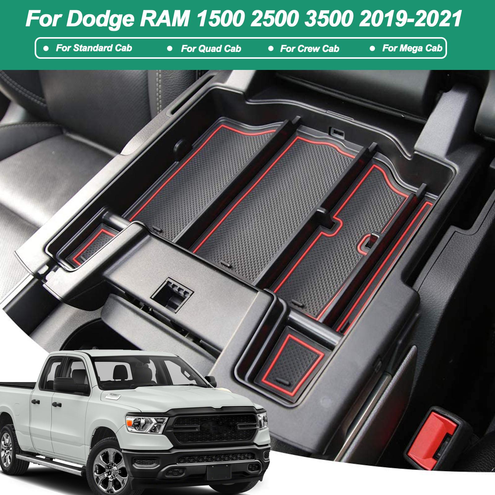 

Автомобильные аксессуары для Dodge RAM 1500 2500 3500 2019 2020 2021 Центральная консоль Подлокотник Ящик для хранения Органайзер Интерьер Автозапчасти