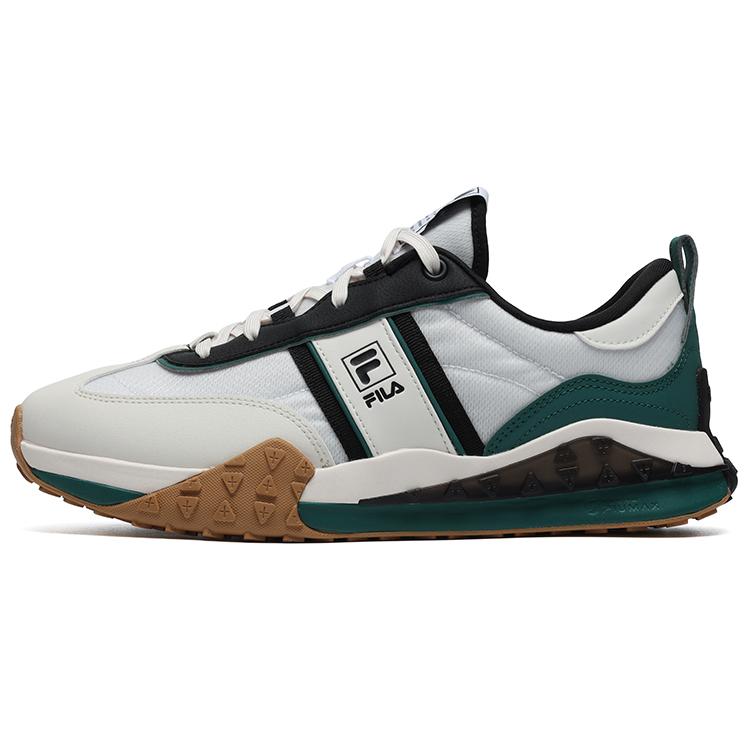 FILA Кирпичный Текстиль, Кожа Низкие Повседневные Кроссовки Мужские Белый Черный F12M231125FWA 42