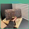 Fashionable Pu Small Square Bag With Unique Leopard Print For Everyday Use