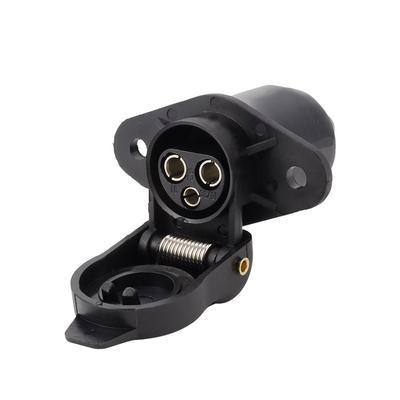 Trailer Socket 3 PIN, Plastic, Loose