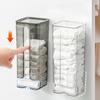 Household Close-Fitting Clothing Storage Accessories Non-Punching Wall Hanging Socks Storage Organizer Box