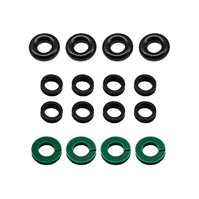 12673-056 483640 Fuel Injector Seal O-Ring Kit | Fits for 1.4L 1.5L 1.8 Chevrolet Cruze Equinox Malibu DOHC