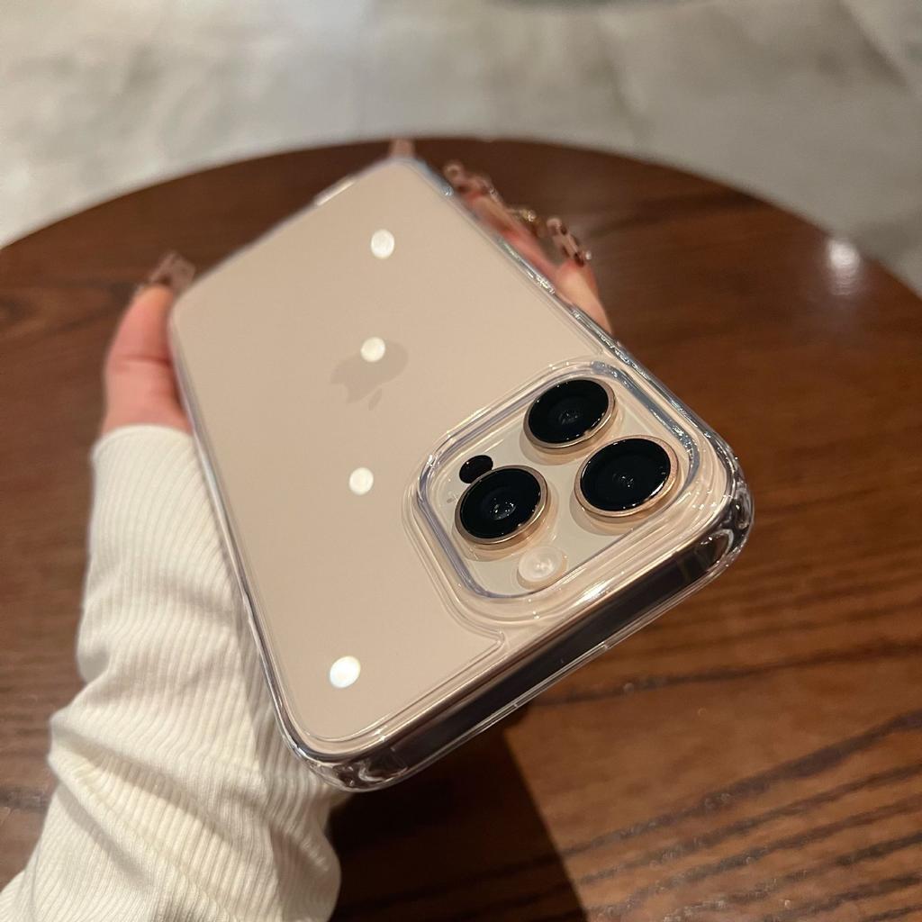 Luxury Shockproof Transparent Phone Case For iPhone 16 15 14 13 12 Mini 11 Pro Max X Xs XR Max 7 8 Plus SE Bumper Cases Cover