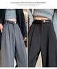 2026 Spring/Summer Women's High-Waisted Slim Wide-Leg Floor-Length Pants