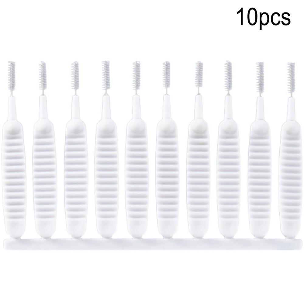 Multifunctional Shower Cleaning Mobile Phone Charging Port Cleaning Brush 65mm Dust Shower Hole Cleaning Mini Brush Bendable Mini Soft Round Brushes