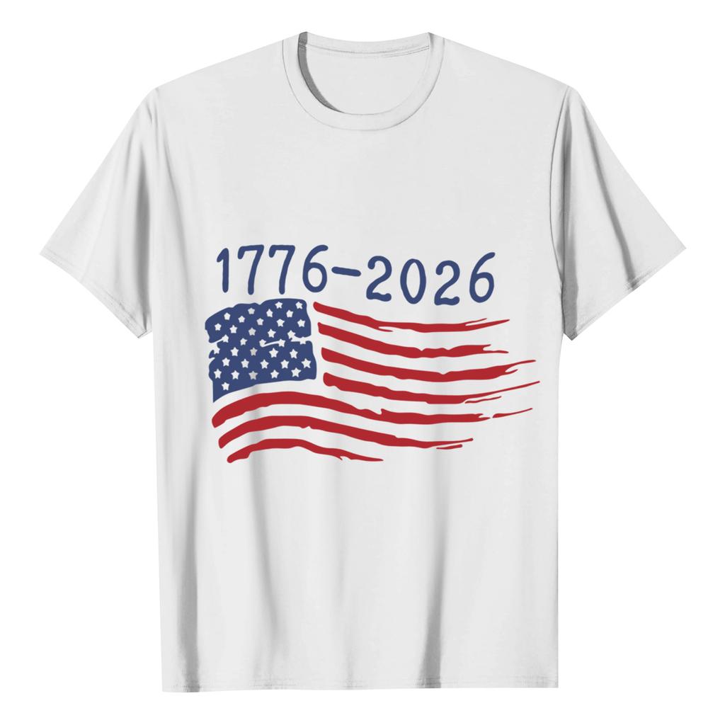 Women's Casual Letter Print Short-sleeved Top T-shirt