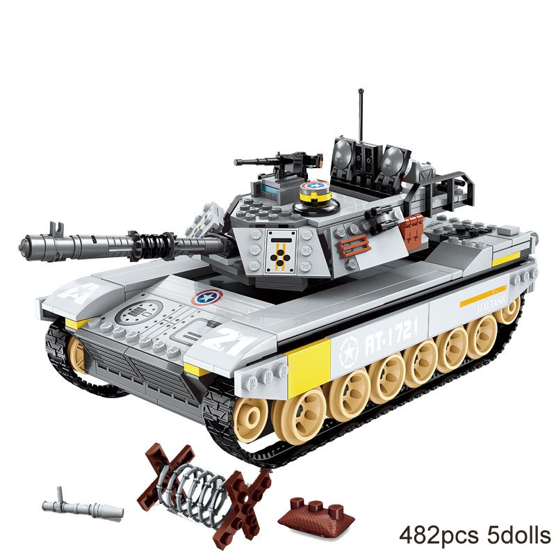 Building Block Battle Army Navy Force Aircraft Marines Carrier Battle Group Educational Bricks Toy Boy Gift