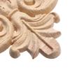High Quality Wall Door Decoration Unique Corner Appliques Frame Woodcarving Decorative Wooden Figurines Crafts Wood Carved