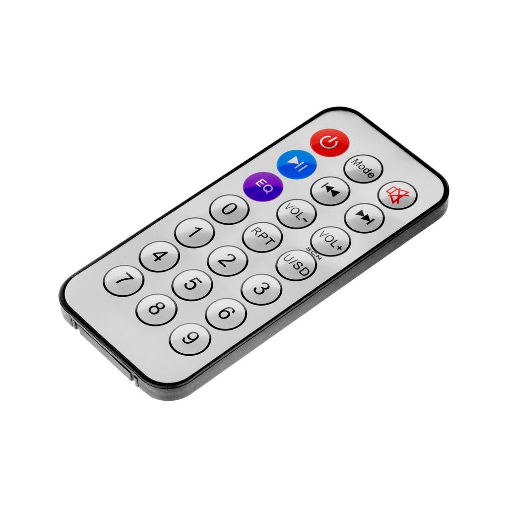 Bluetooth LED Boombox karaoke speaker USB AUX 10W Kruger&Matz