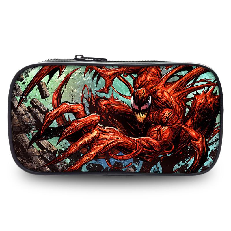 Venom The Last Dance Large Capacity Oxford Material Pencil Pouch Perfect For School And Everyday Use