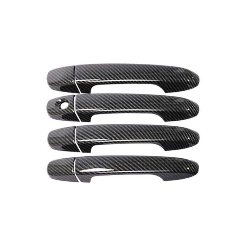 Car Decoration Door Handle Cover For Toyota Yaris Vitz XP130 Hatchback 2012-2017 Cars Accessories Styling Upgrade