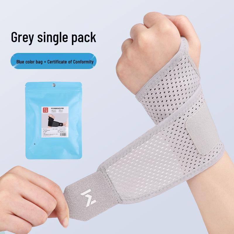 Unisex dünne Handgelenkstütze für Sport, Verstauchungen & Sehnenzerrungen - Schweißabsorbierend für Badminton & Tennis