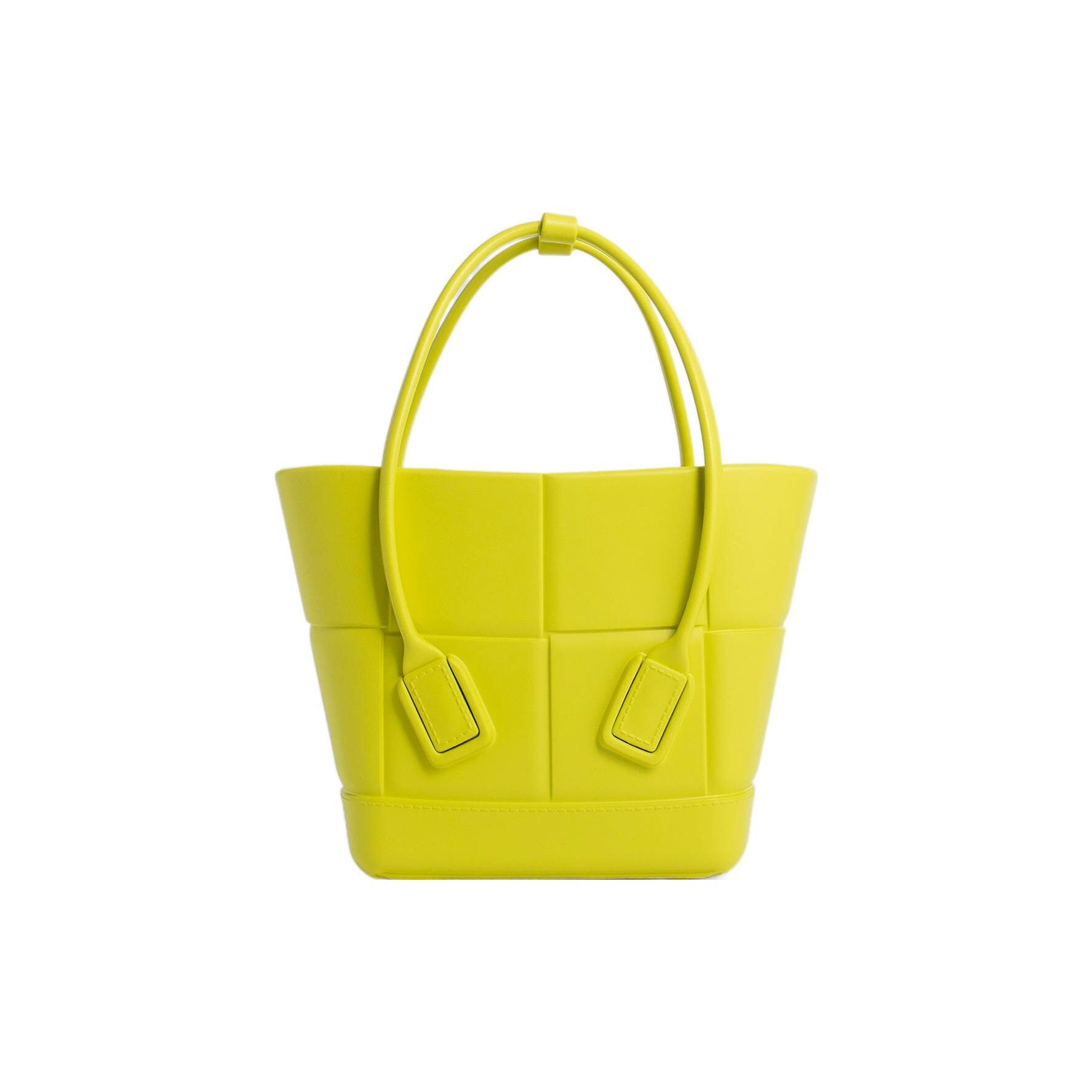 

Bottega Veneta Міні-сумка Arco Ківі/Срібляста Жіночі сумки-тоут Жовтий 691194-V14I0-3516 Basic Set (Bag+Dust Bag)
