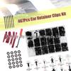 467PCS Car Retainers for Ford: Door Panel, Lining, Bumper Clips & Expansion Rivets.